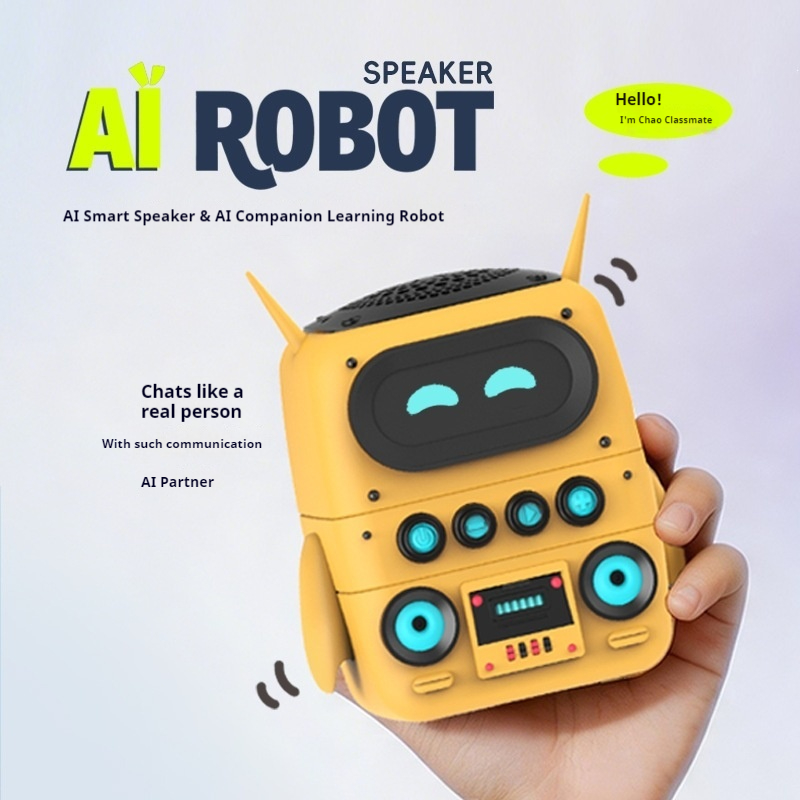 Power Bank Wireless - Altavoz Robótico Inteligente con IA, Robot
