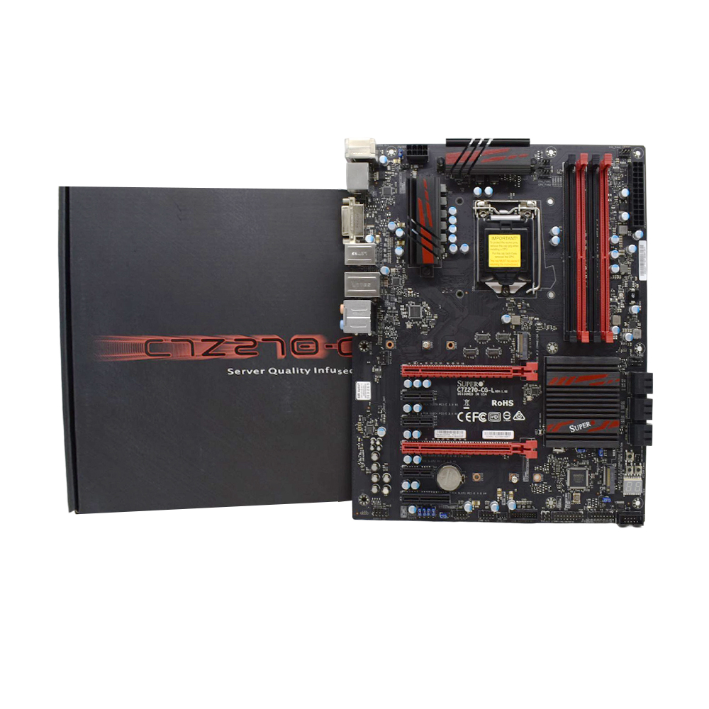 Intel Cpu Core I5 - Tarjeta Madre Supermicro C7Z270-CG-L Z270 LGA