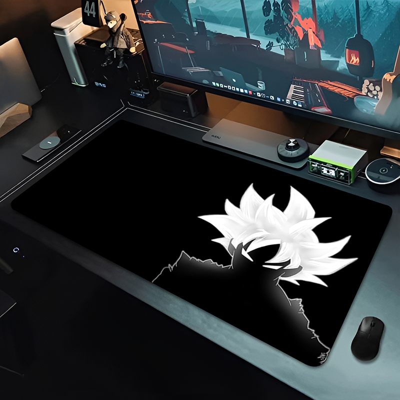 Tech Accessories For Desk - Alfombrilla de Ratón DBZ Black Anime
