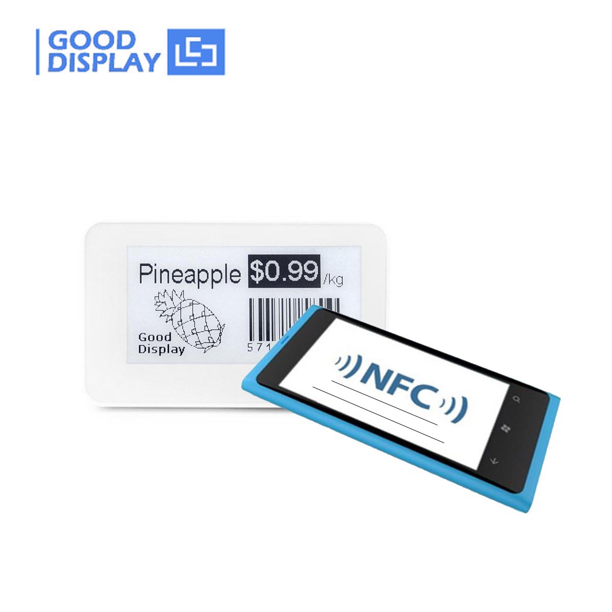 Power Bank Wireless - Etiqueta ESL de tinta electrónica con
