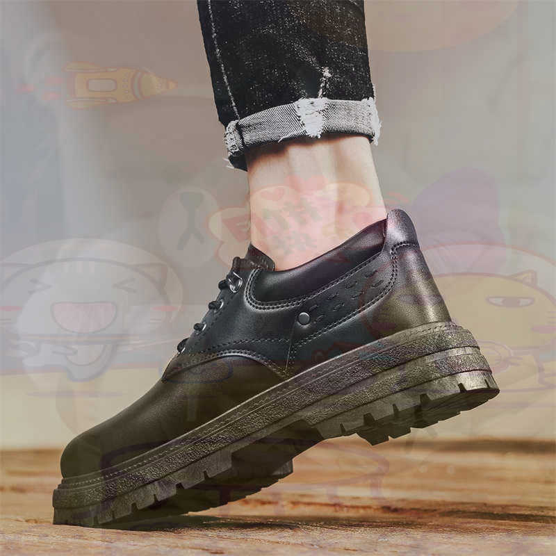 Tech Accessories For Home Office - Zapatillas deportivas de cuero Natural oscuro