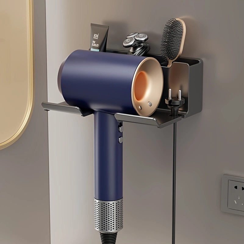 Tech Accessories Organizer - Soporte para secador de pelo, soporte