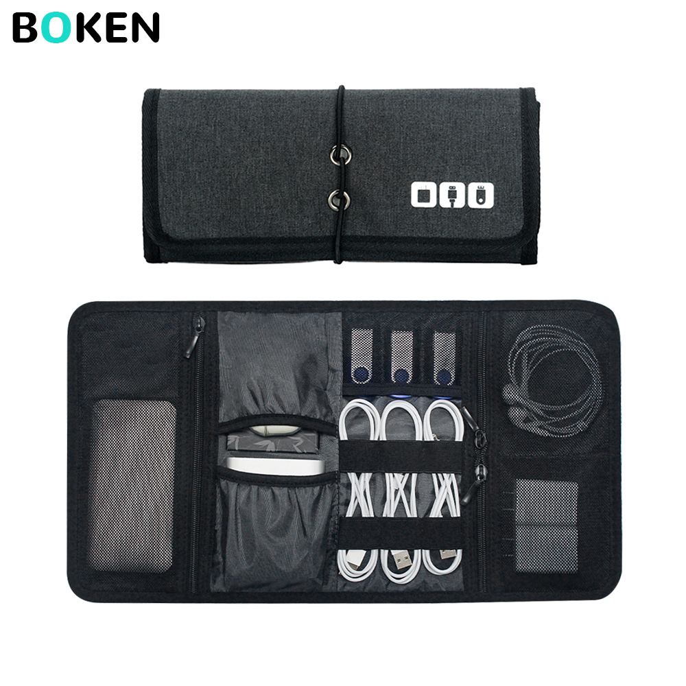 Tech Accessories Case - Bolsa Organizadora de Cables, Estuche de