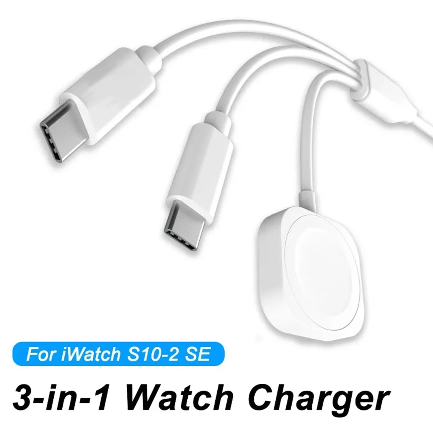 Power Bank Wireless - Cargador Magnético 3 en 1 para