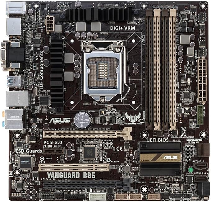 Intel Cpu Core I5 - Placa base ASUS VANGUARD B85 LGA1150