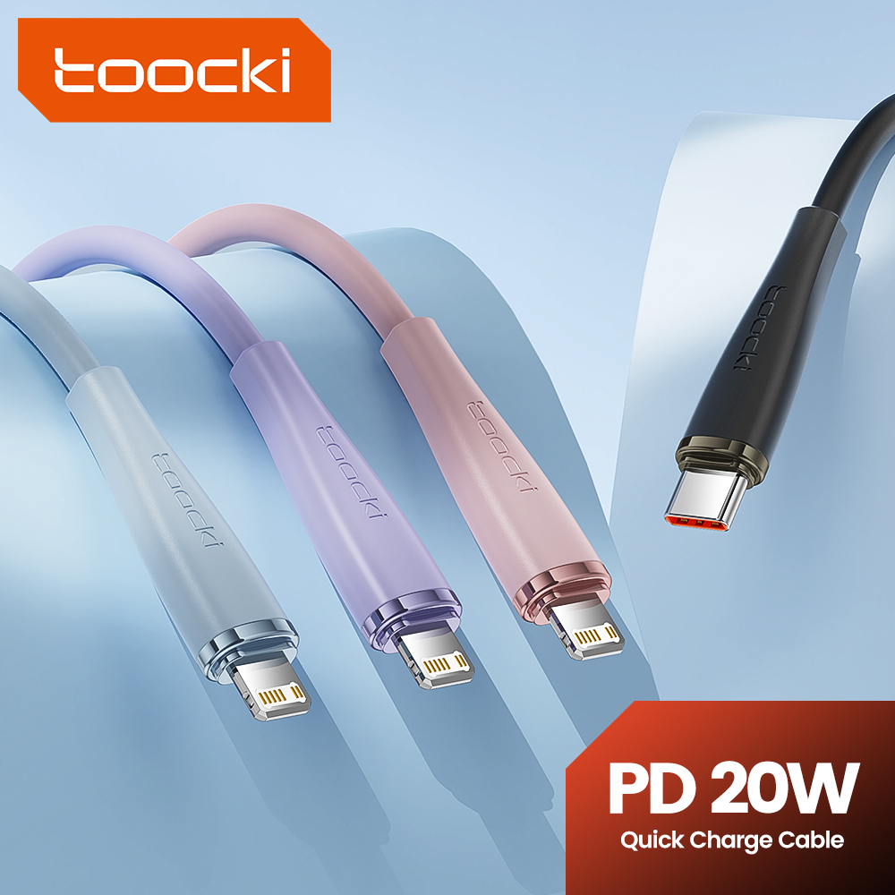 Power Bank Wireless - Toocki PD 20W tipo C Cable