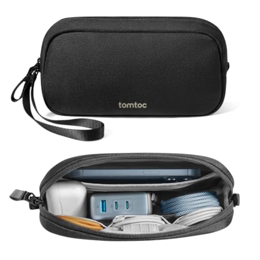 Tech Accessories Travel Bag - Estuche Organizador de Electrónicos para Viaje,