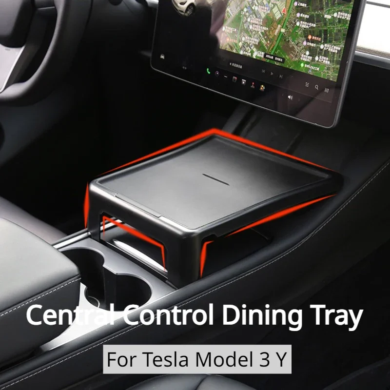 Tech Accessories For Desk - Bandeja de comedor multifunción para Tesla