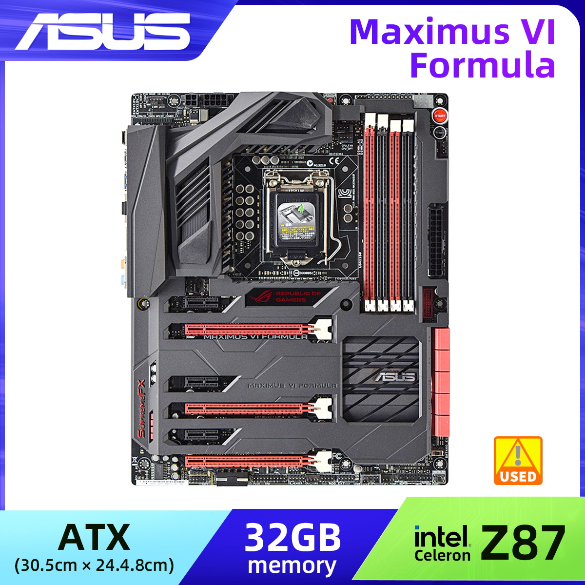 Intel Cpu Core I5 - Placa base ASUS MAXIMUS VI FORMULA
