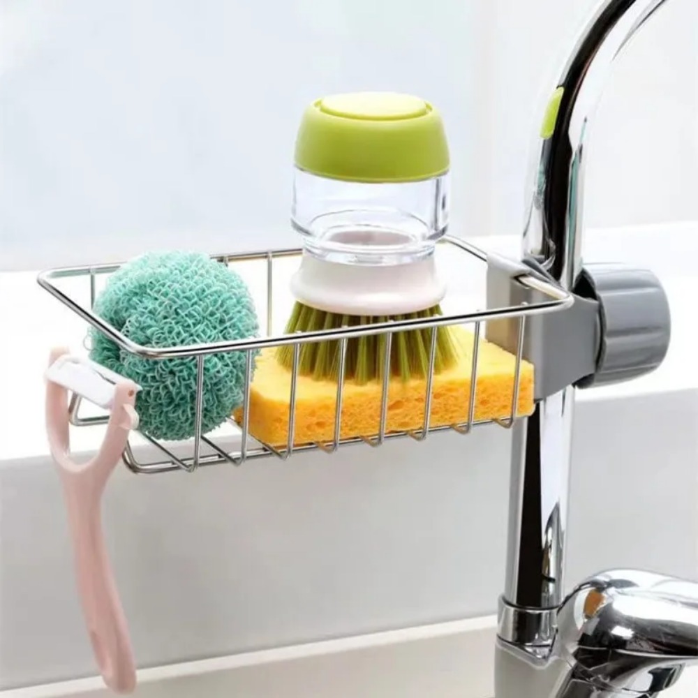 Tech Accessories Organizer - Organizador de fregadero de cocina: estante