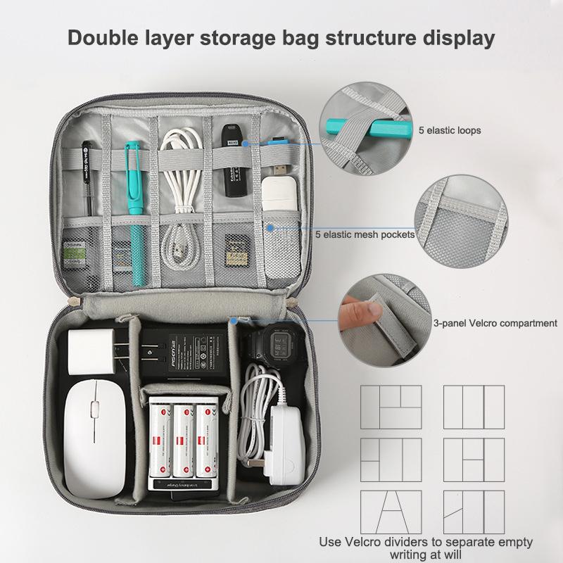 【Bolsa de almacenamiento para  - Tech Accessories Organizer reseña y precio