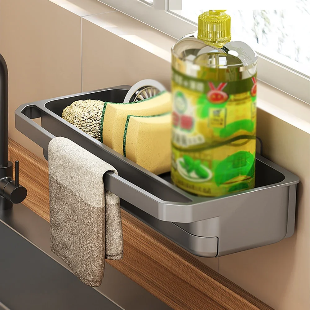 Organizador de fregadero de co - Tech Accessories Organizer reseña y precio