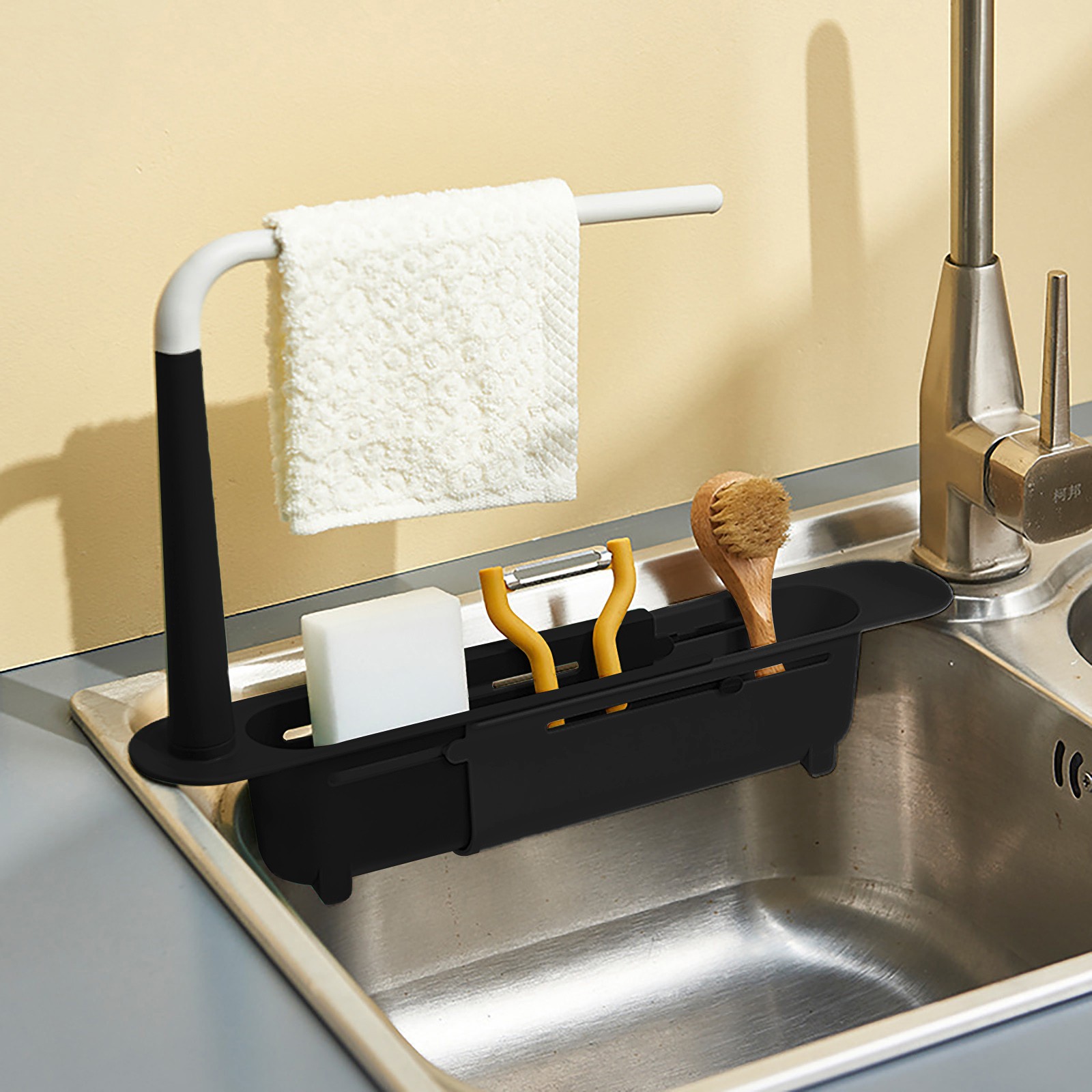 Elescopic-estante escurridor p - Tech Accessories Organizer reseña y precio