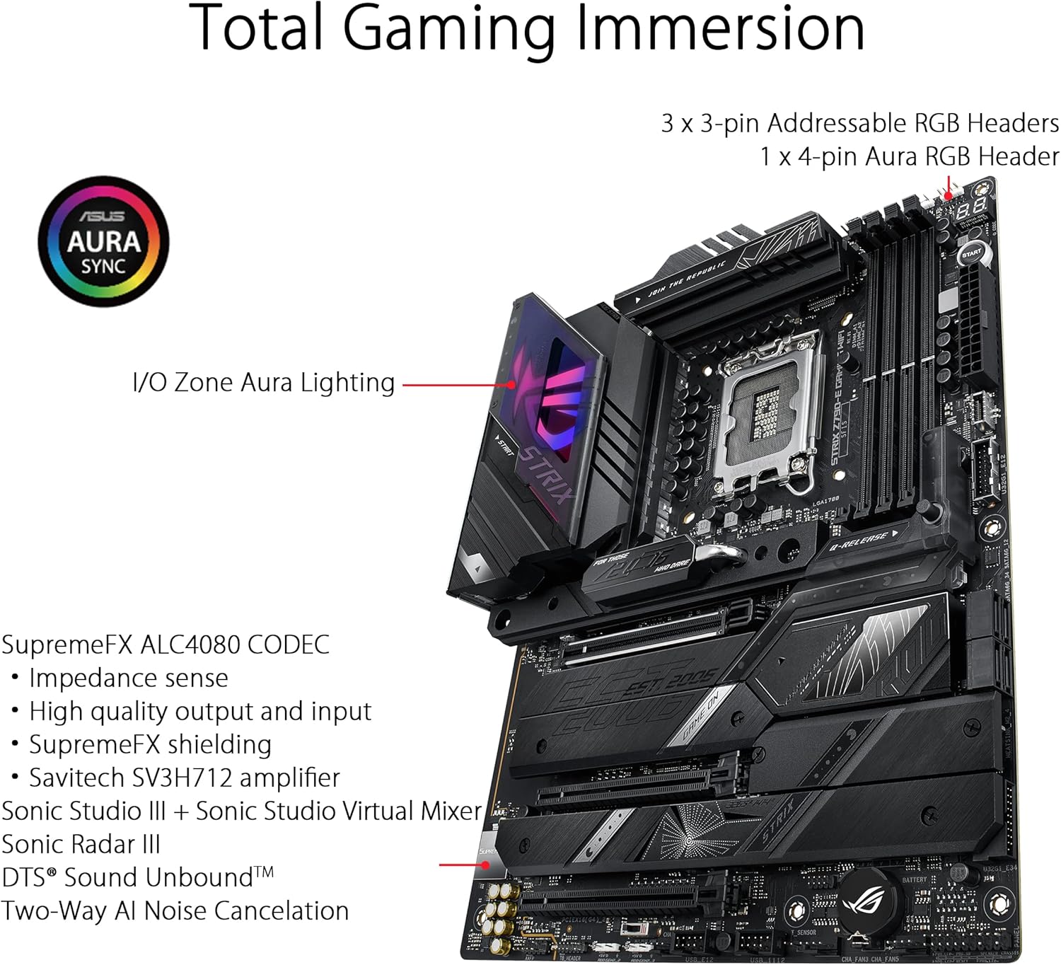 ASUS ROG STRIX Z790-E GAMING W - Intel Cpu Core I5 reseña y precio
