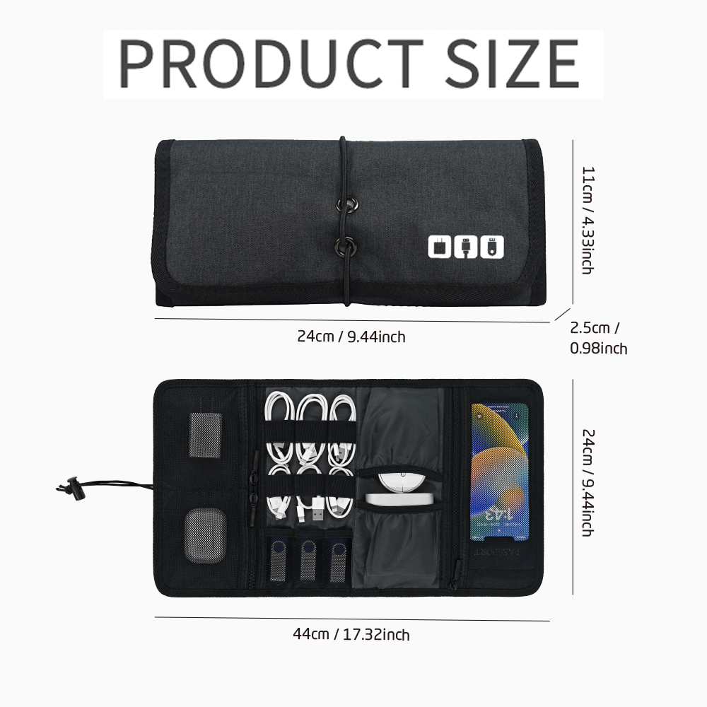 Bolsa Organizadora de Cables,  - Tech Accessories Travel Bag reseña y precio