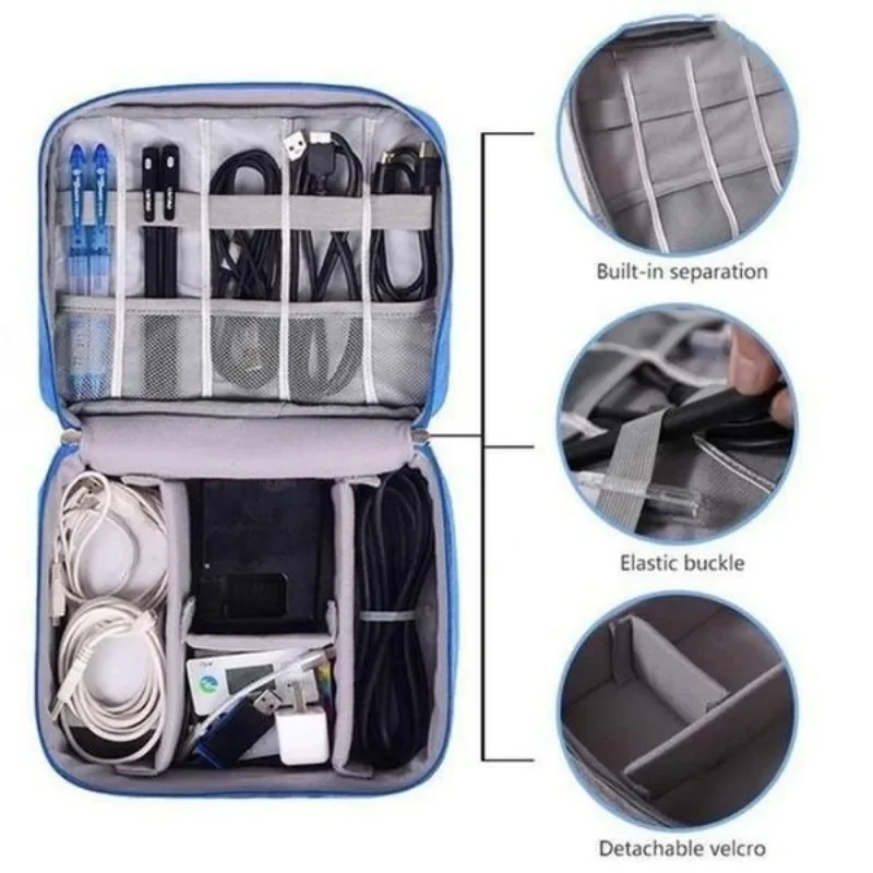 Estuche Organizador de Electró - Tech Accessories Case reseña y precio