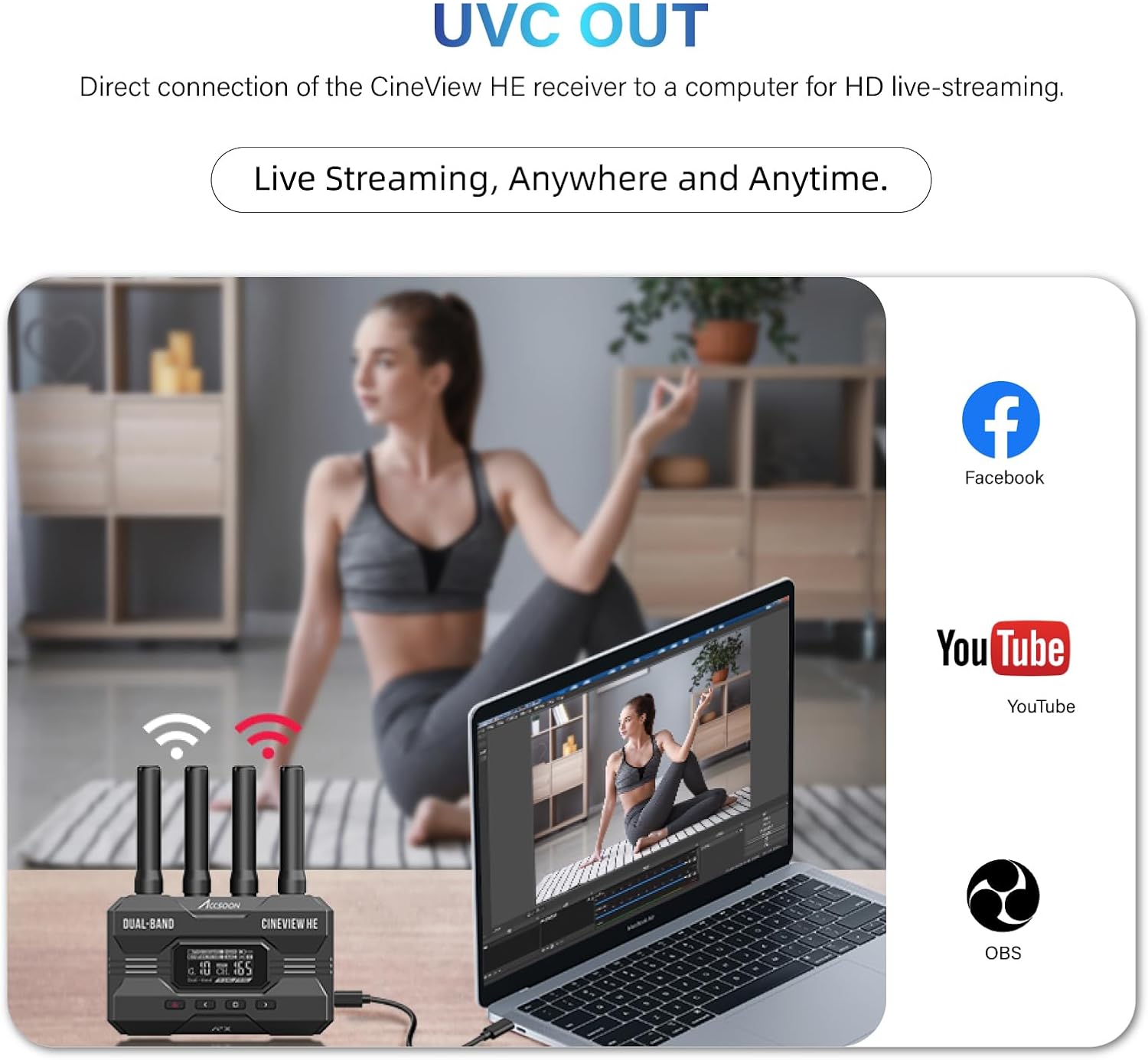 Transmisor y Receptor de Video - Power Bank Wireless reseña y precio