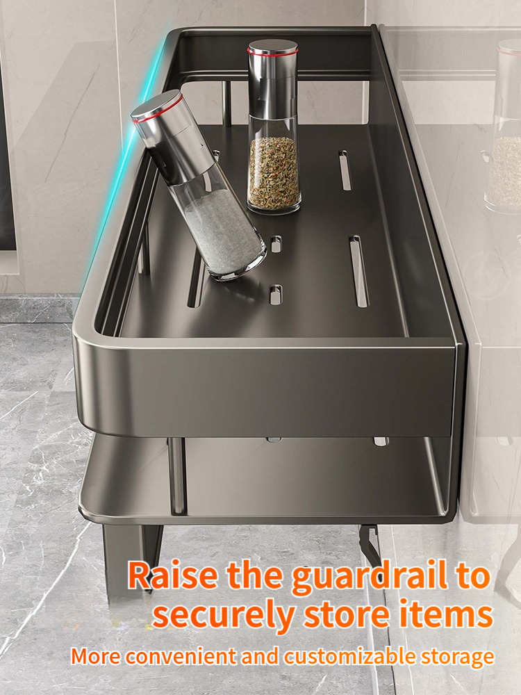 Estante de Cocina de Aluminio, - Tech Accessories Organizer reseña y precio