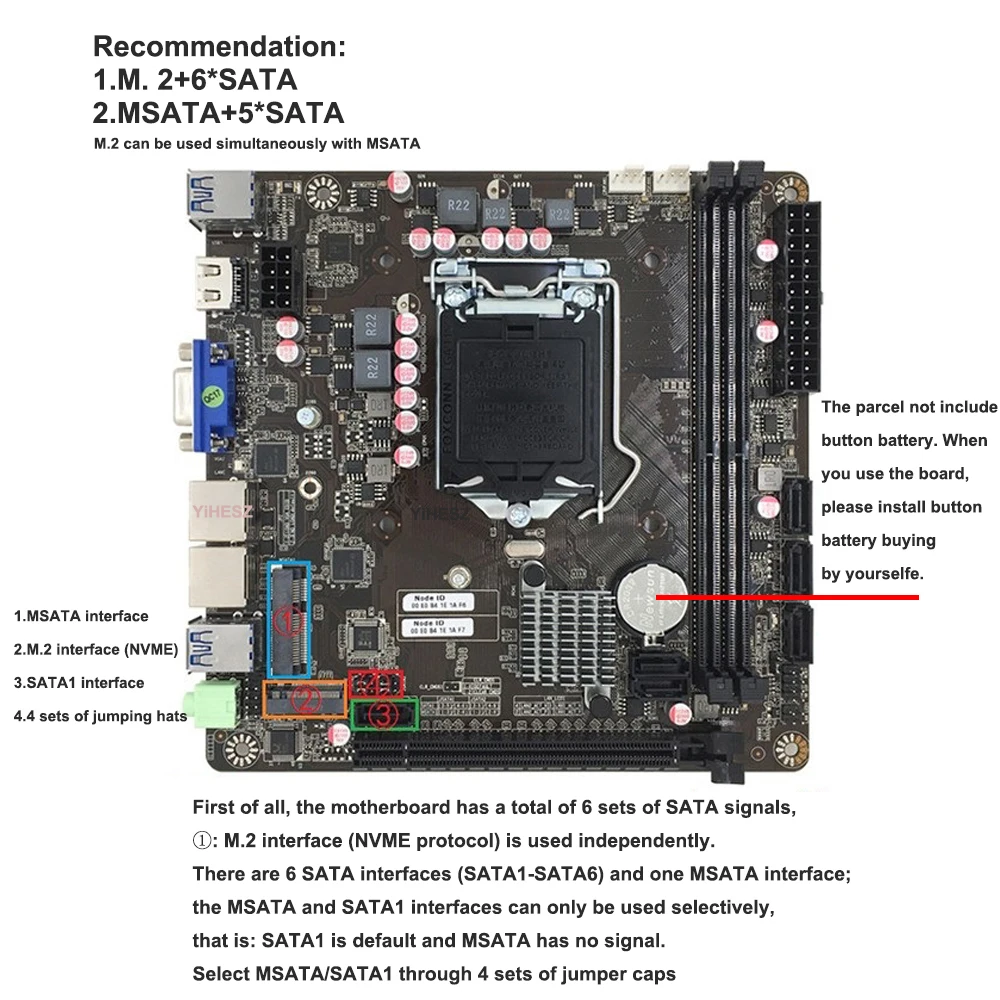 Placa Base B365 Mini-ITX LGA 1 - Intel Cpu Core I5 reseña y precio