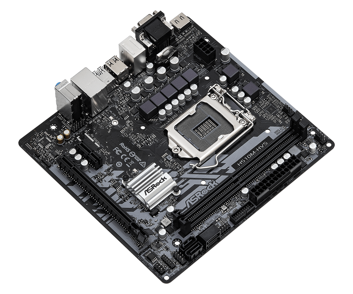 Tarjeta Madre ASROCK H510M-HVS - Intel Cpu Core I5 reseña y precio