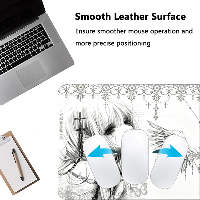 Alfombrilla de ratón de cuero, - Tech Accessories For Desk reseña y precio